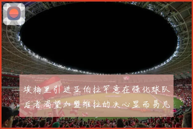 埃梅里引进亚伯拉罕意在强化球队后者渴望加盟维拉的决心显而易见